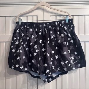 Nike Black Star “Americana” Print Women's Athletic Shorts